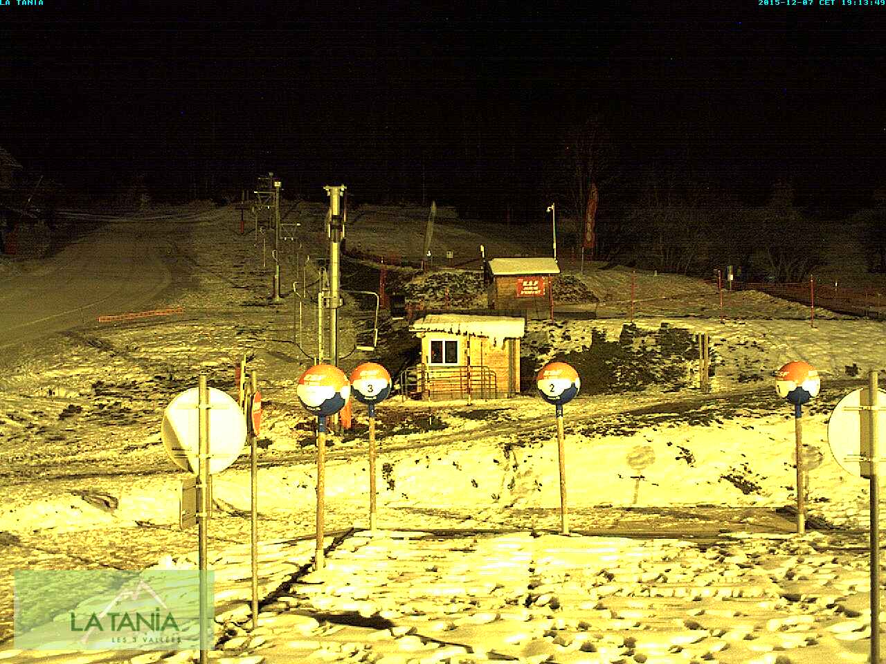 La Tania webcam