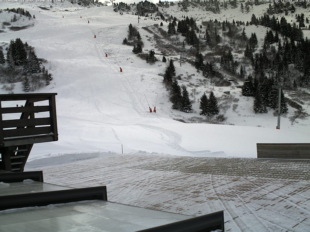 Webcam courtesy of La Tania Tourist Office
